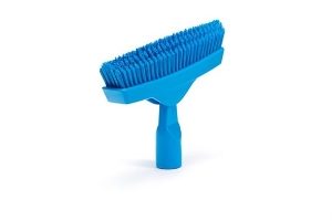 Vikan 70403 Crevice Scrub, 225 mm, Very hard, BLUE