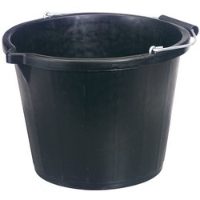31687 Draper 14.8L Black Bucket