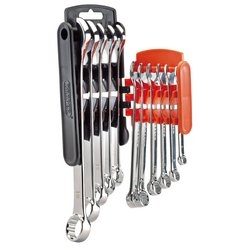 Draper 11Piece Metric Combination Spanner Set Orange 66093