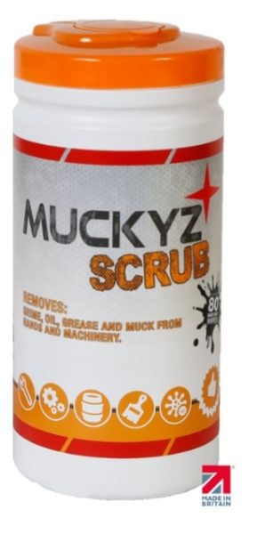 Fentex Muckyz Scrub Tub of 80 Wipes