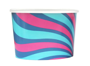 8oz Go Chill Ice Cream Tub Case 500 (D45113)