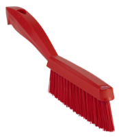 Vikan 41954 Narrow Hand Brush short  300 mm Very hard Red