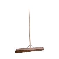 36" (91cm) Soft Coco Broom & 59" Wooden Handle 102899