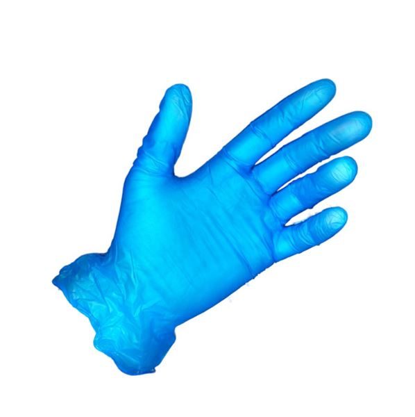 Delight Blue Gloved Hand