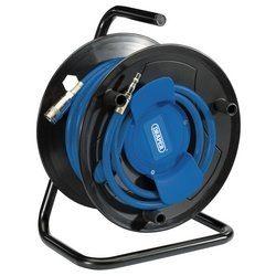 Draper Air Hose reel with 20m hose and Connectors 70838
