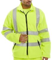 Beeswift Carnoustie Hi Vis Fleece Jacket