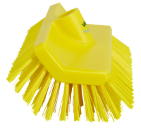 Vikan 70476 High-Low Brush, 265 mm, Medium, Yellow