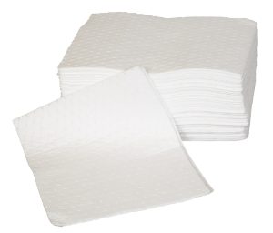Fentex Oil & Fuel White Pads - Poly Wrapped Pack 100