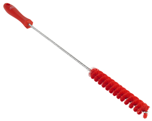 Vikan 53764 Tube Brush, 500 mm, Medium, Red