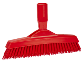 Vikan 70404 Crevice Scrub, 225 mm, Very hard, Red