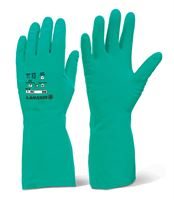 Flocklined Nitrile Gloves