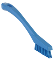 Vikan 44013 Detail Brush, 205 mm, Very hard, Blue