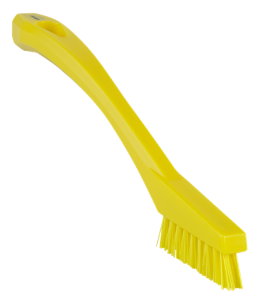 Vikan 44016 Detail Brush, 205 mm, Very hard, Yellow