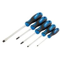 Draper Soft Grip Screwdriver Set 5 Piece 32610